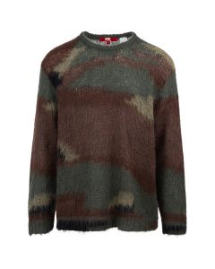 Supreme x Junya Watanabe brushed camo crewneck sweater