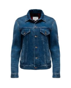 Gucci "L'Aveugle Par Amour" tiger denim jacket