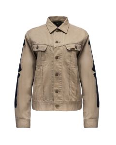 Kapital bone skeleton brown trucker jacket