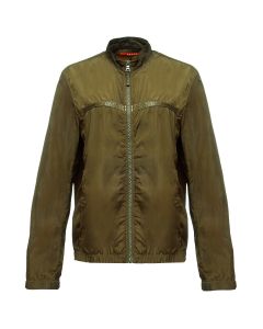 Prada nylon biker jacket