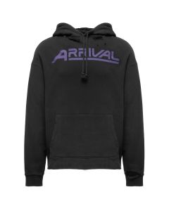 Raf Simons "Arrival" distressed hoodie