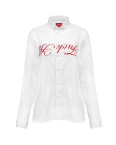 Supreme x Jamie Reid "Fuck All" white shirt 