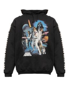 Vetements x Star Wars Edition "May the Force Be with you" black oversized hoodie