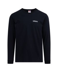 Supreme Stallion horse navy long sleeve t-shirt